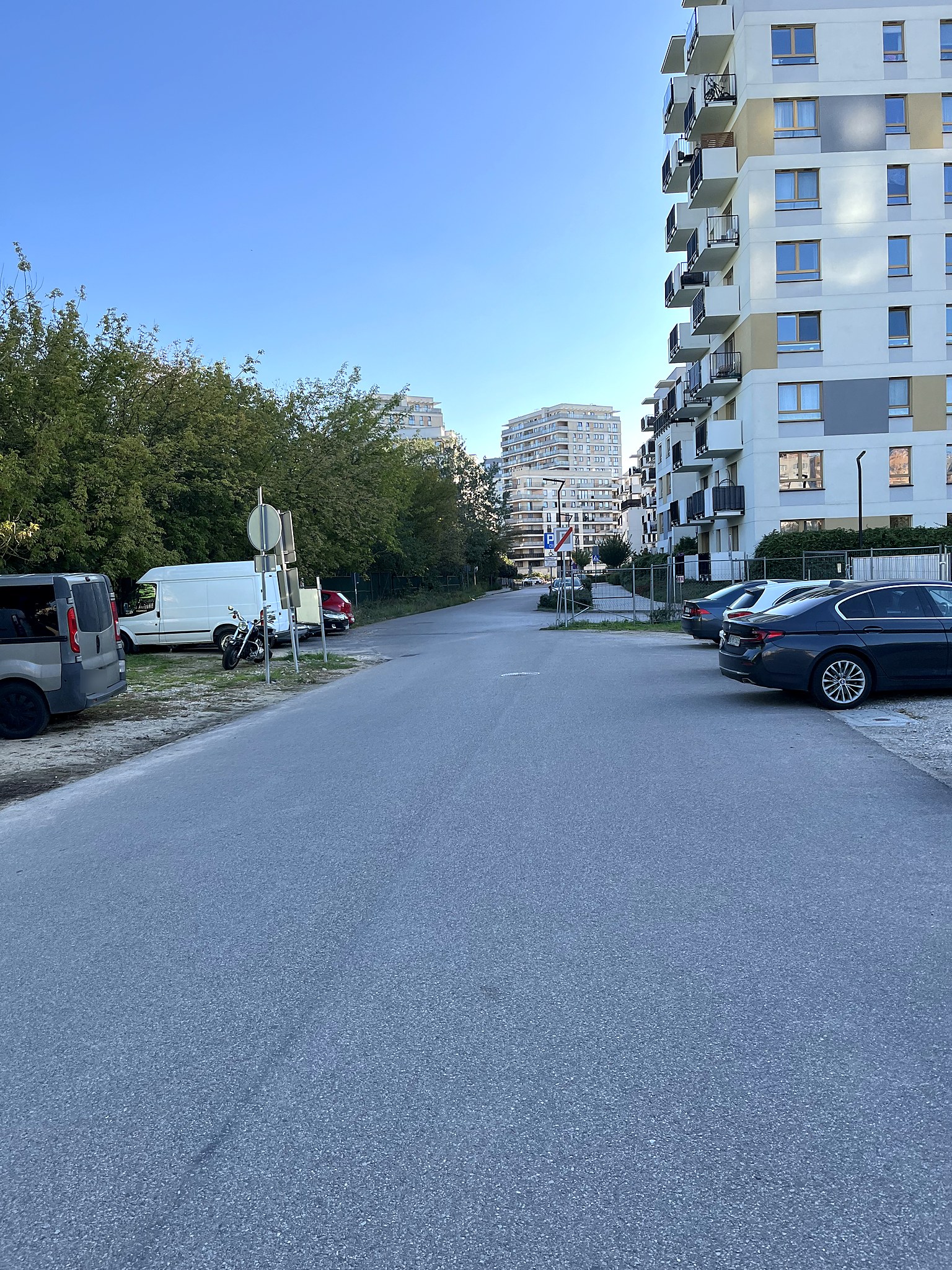 Dojście za Leroy Merlin, dojazd do Kancelarii Adwokackiej LEX FORTE, Warszawa